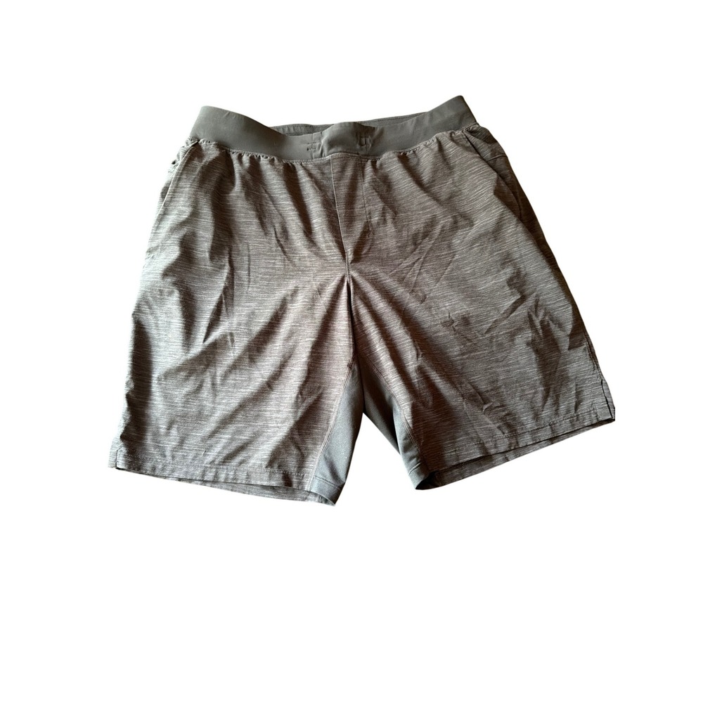 Lululemon Shorts Black T.H.E. Short 9" Heathered Athletic Training LM7ACES Large